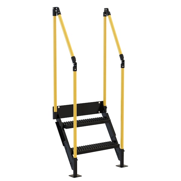 Work Plt Stairs 2 Steps 30 In. Tall